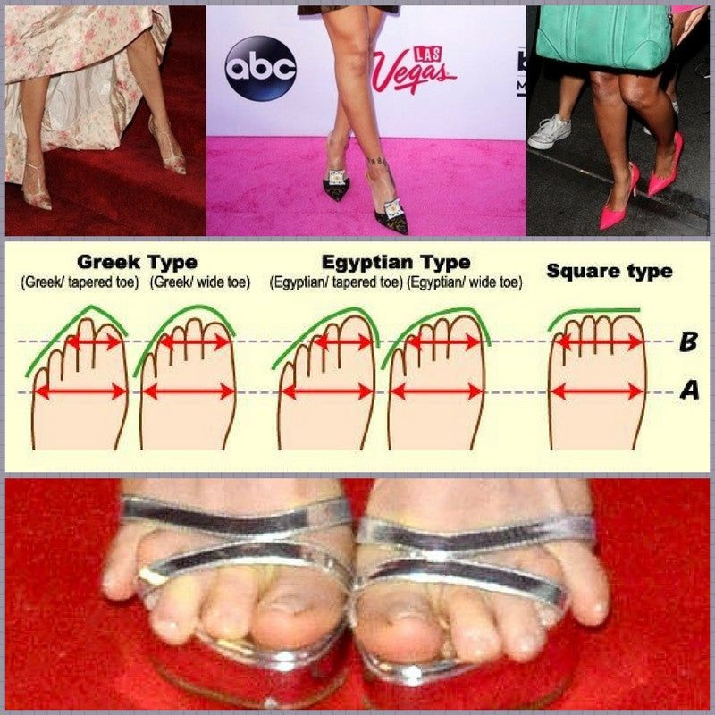 How to buy high heel shoes that fit better. Is your foot type