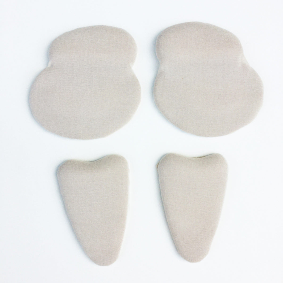 High Heel Shoe Inserts 2&quot;+ heels Handcrafted, Silk Georgette &amp; Polyurethane(US $55 1 pr)