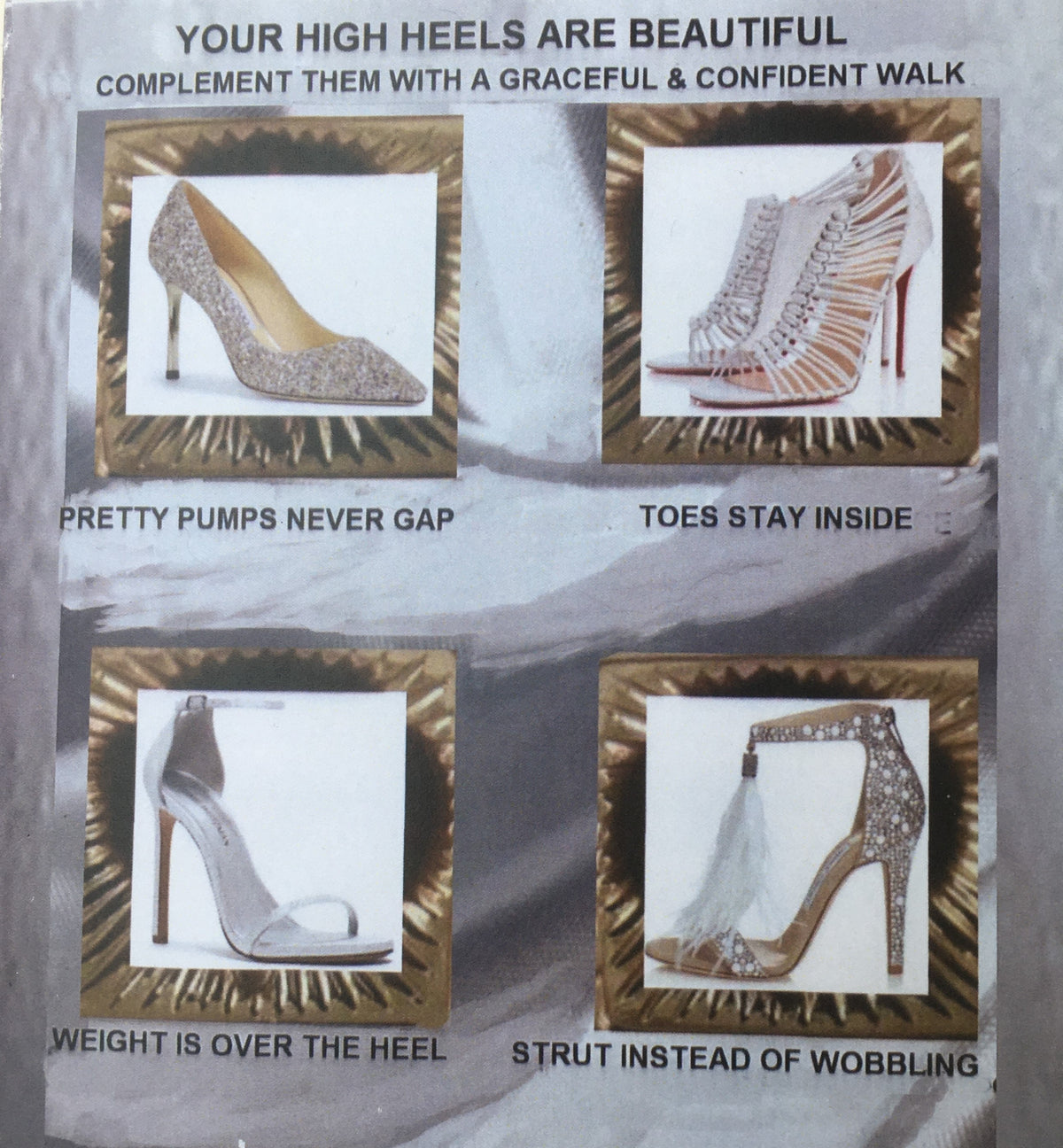 High Heel Shoe Inserts 2&quot;+ heels Handcrafted, Silk Georgette &amp; Polyurethane(US $55 1 pr)